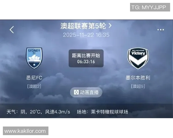 悉尼FC对阵墨尔本胜利的比赛前瞻与胜负预测分析 悉尼FC对阵墨尔本胜利的比赛前瞻与胜负预测分析